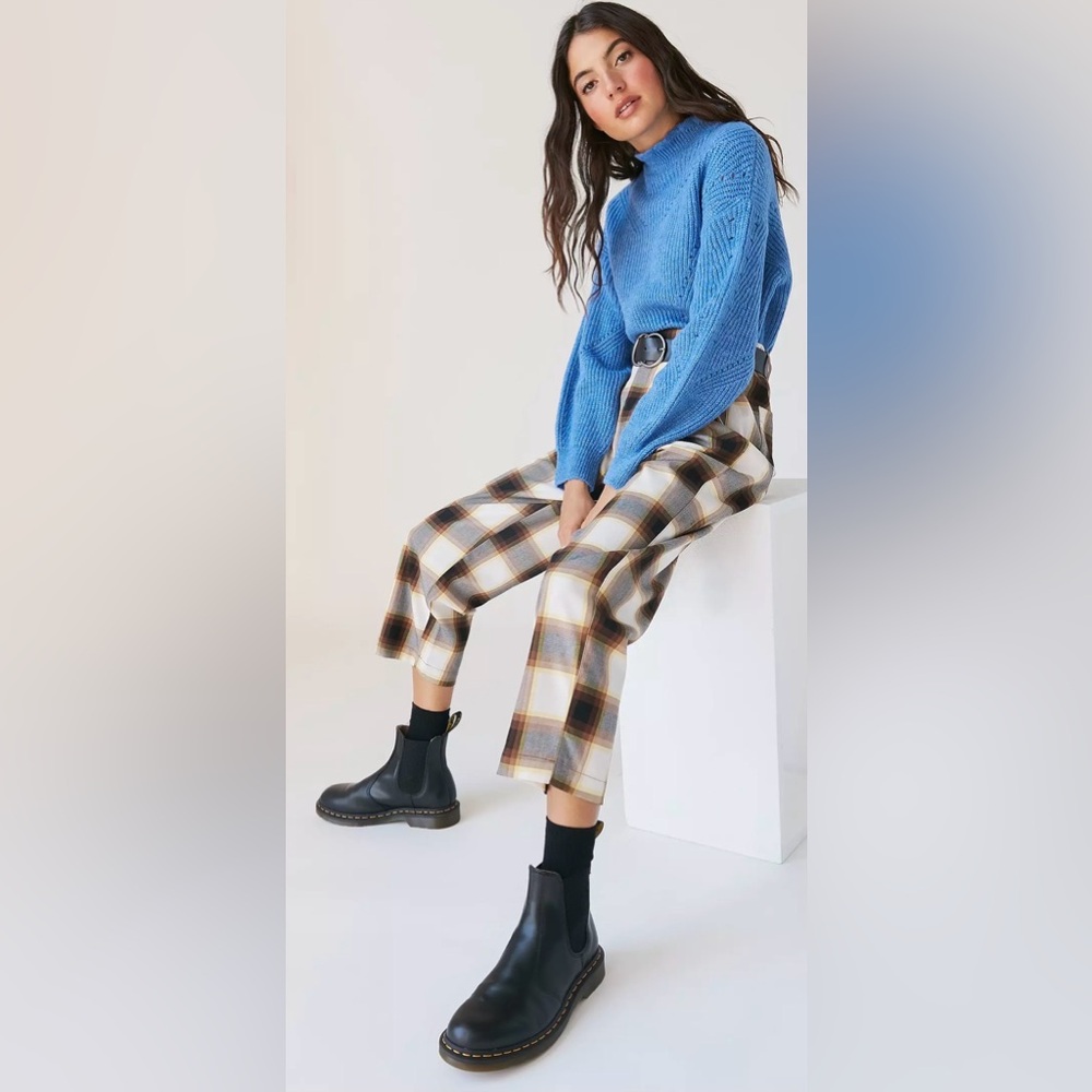 Urban Outfitters Dalton Pleated Trouser Pant